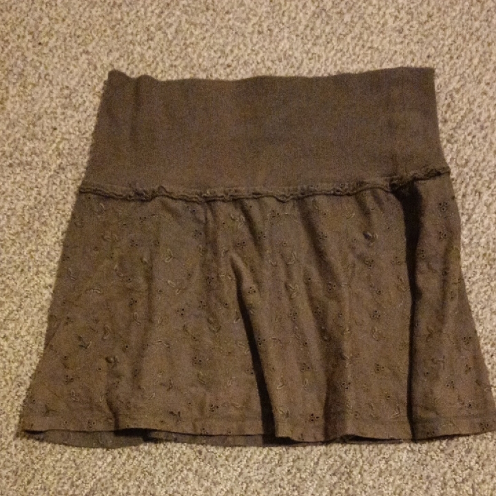 American Eagle Outfitters Brown Mini Skirt